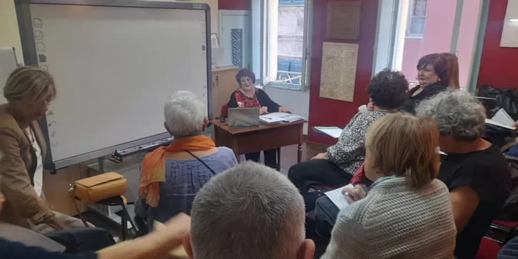 Una lezione all’Istituto di Studi e Ricerche “Camillo Bellieni”