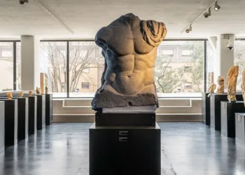 Il Padiglione Marcialis del Museo Sanna di Sassari. ©Alberto Masala