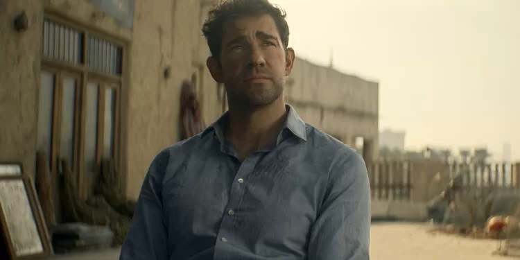 John Krasinski nei panni di Jack Ryan in “Tom Clancy’s Jack Ryan: Ghost War”. Courtesy of Prime Video © Amazon Content Services LLC