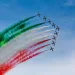 Le Frecce Tricolori, il team acrobatico dell'Aeronautica Militare. ©Depositphotos