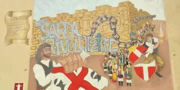 Murale “Sa Sarda Rivolutzione 1796–2026” al Liceo Artistico “Filippo Figari” di Sassari