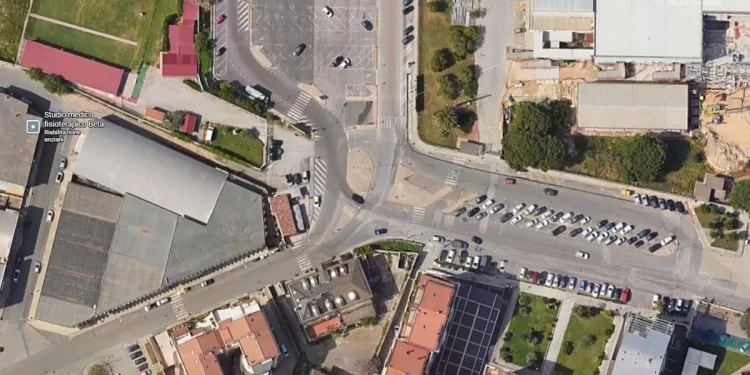 Piazzale Segni a Sassari. ©Google