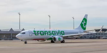 Un aereo Transavia