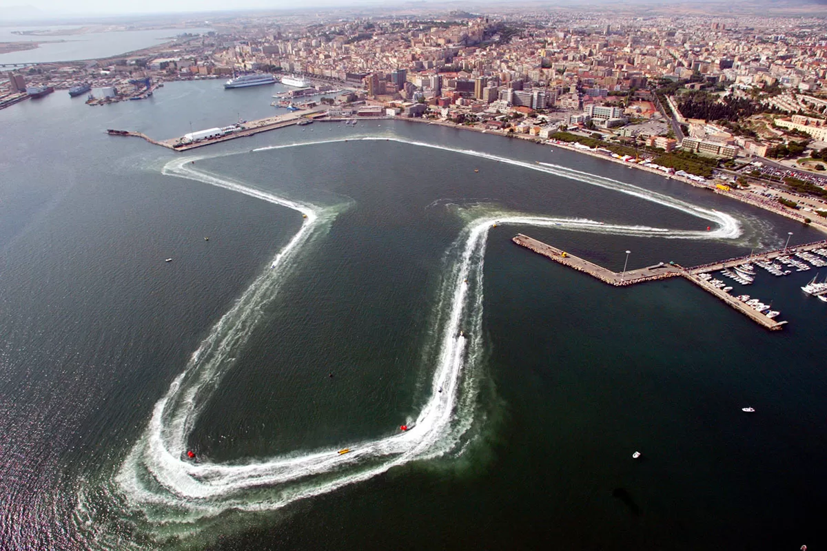 Campionato mondiale di motonautica F1H2O - Cagliari circuito 2004