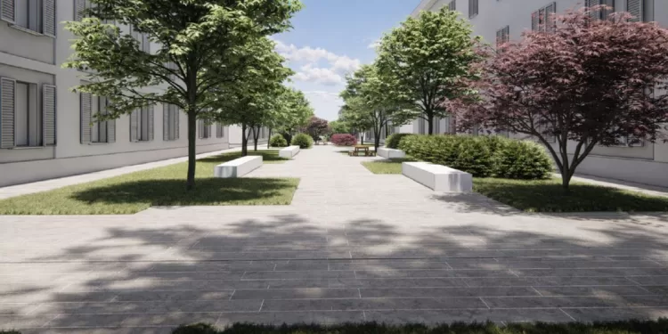 Simulazione Largo Nunzio Costantino ad Alghero