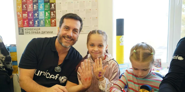 Andrea Iacomini. ©Unicef Italia