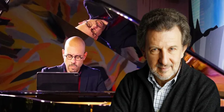 Piergiorgio Odifreddi e Claudio Sanna al piano