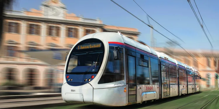 Tram Sirio del servizio MetroSassari
