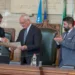 Cagliari, consegna pergamena Claudio Ranieri