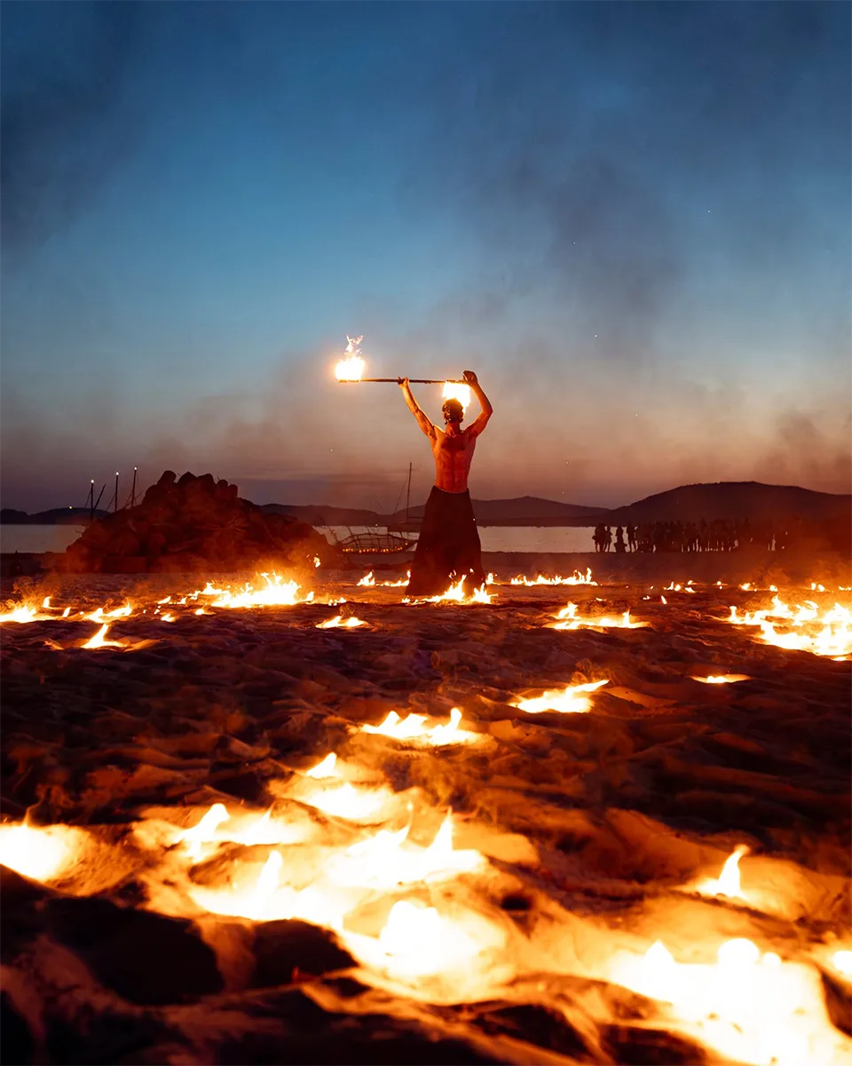 Focs de Sant Joan Alghero