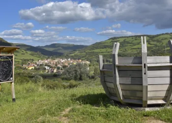 Le panche stellari ad Allai. ©Ivo Piras | CiMA – Civico Museo di Allai