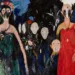 Silvia Mei, Bracciateste e veste rossa, 2014