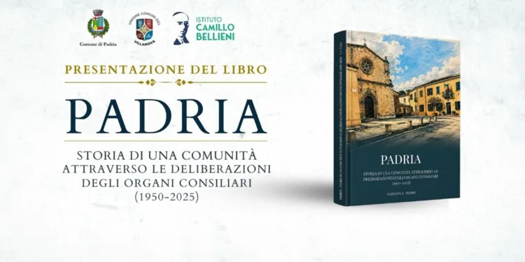 Il libro “Padria - Storia di una comunità attraverso le deliberazioni degli organi consiliari (1930-2025)”
