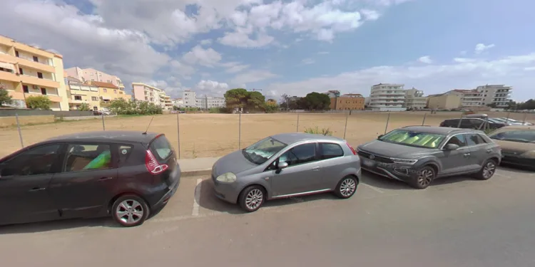 Parcheggio di via Castelsardo ad Alghero