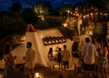Gruttas Obertas nel villaggio ipogeo di Sant’Antioco