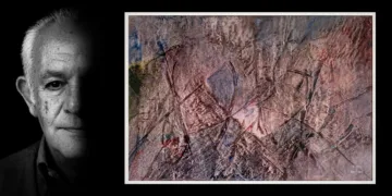 Augusto Salvatore Oppo, Smetana in rosa, 1996 (denominazione catalografica dell’Archivio). Archivio Augusto Oppo, ASO-0015
