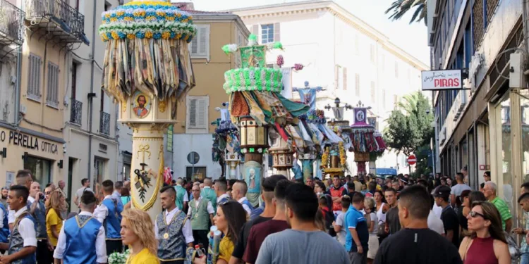 Discesa Candelieri Medi a Sassari