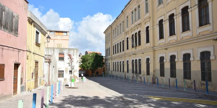 La nuova piazza San Donato a Sassari