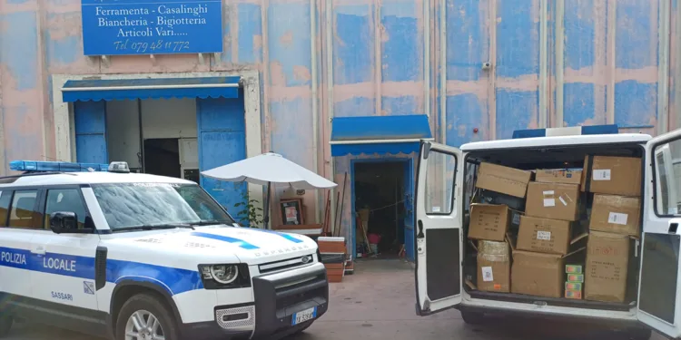 Giocattoli sequestrati a Sassari