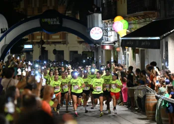 La partenza del Cagliari Urban Trail Run 2025. ©Phototoday.it