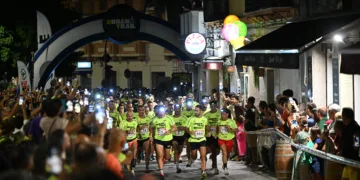 La partenza del Cagliari Urban Trail Run 2025. ©Phototoday.it