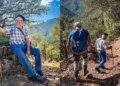 Celestino Cabiddu al trekking del Festival IT.A.CÀ a Talana