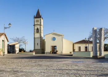 La chiesa di Santa Margherita a Baradili