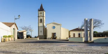 La chiesa di Santa Margherita a Baradili