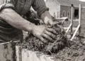 Lavorazione della terra cruda a Settimo San Pietro