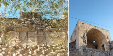 Gli stemmi sulla cinta muraria medievale e la Torre di Corso Trinità a Sassari