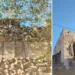 Gli stemmi sulla cinta muraria medievale e la Torre di Corso Trinità a Sassari