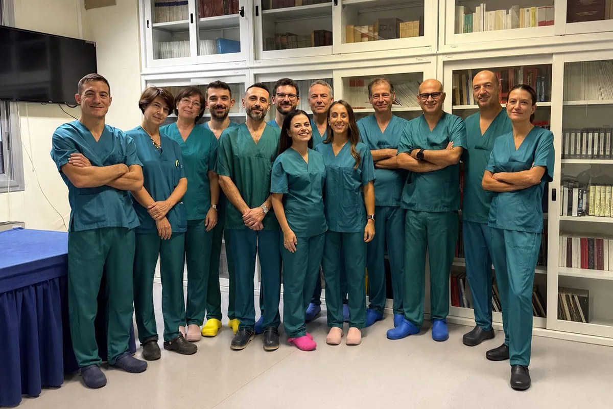 Equipe Patologia chirurgica dell'AOU di Sassari