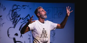 “Mi chiamo Andrea, faccio fumetti” con Andrea Santonastaso. ©Riccardo Farina