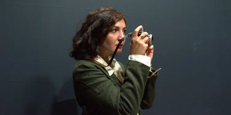 Roberta Campagna in “Non può essere altro che un infinito”